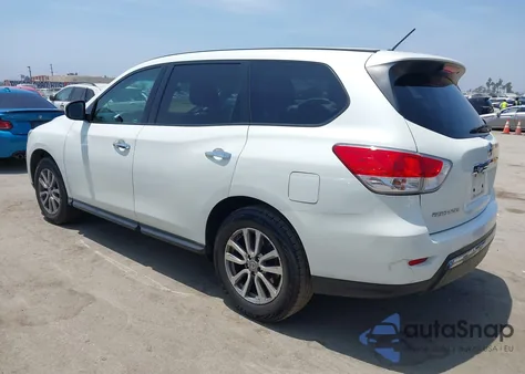 2015 Nissan Pathfinder S z USA, uszkodzony, nr VIN 5N1AR2MN3FC610974